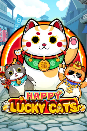 Happy Lucky Cats Играть бесплатно в слот | Вулкан Победа