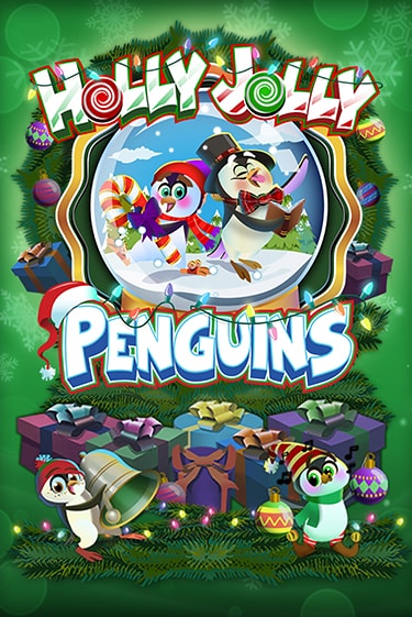 Holly Jolly Penguins Играть бесплатно в слот | Вулкан Победа